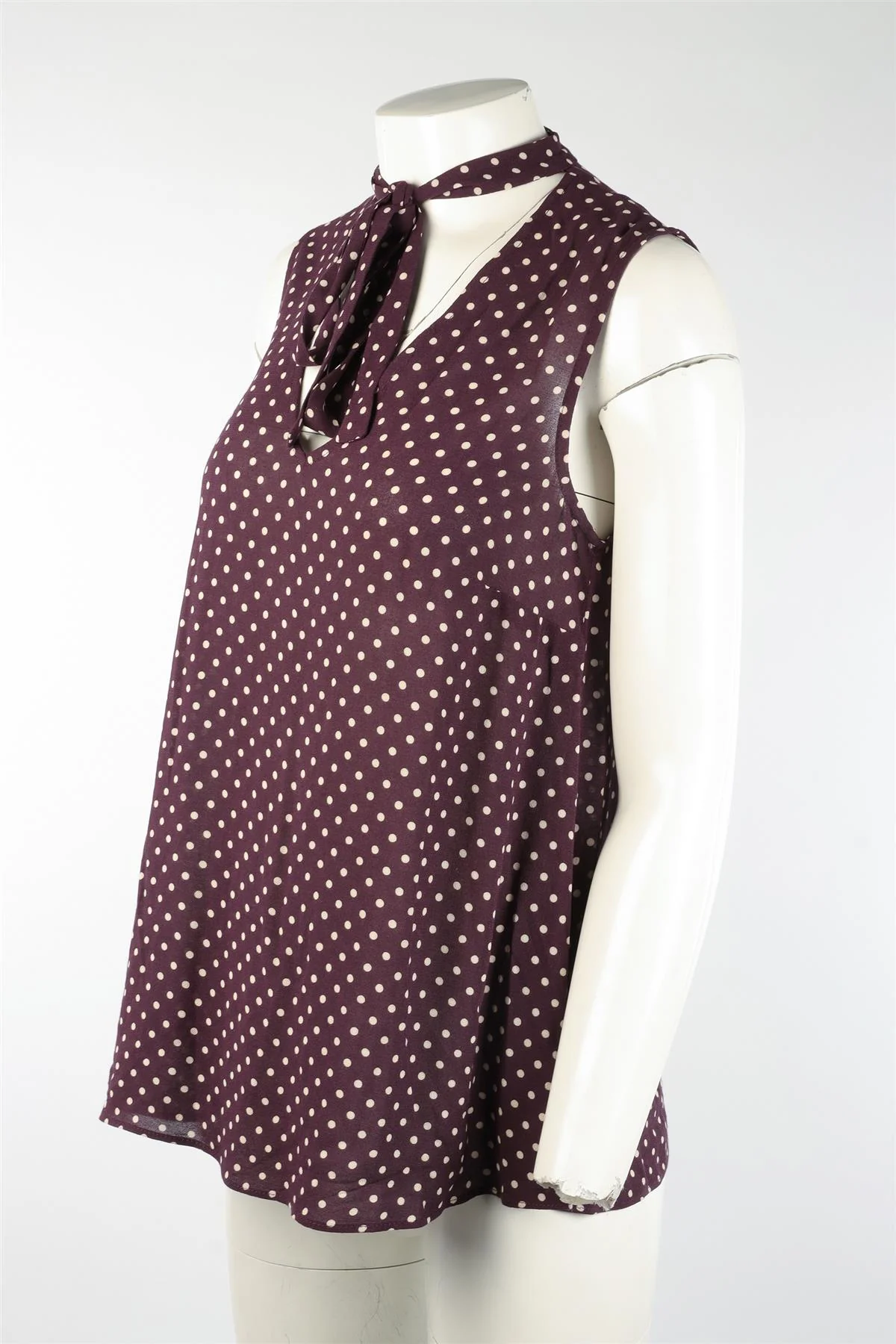 ZIMMERMANN PURPLE CREPE TOP UK 8 - Image 3
