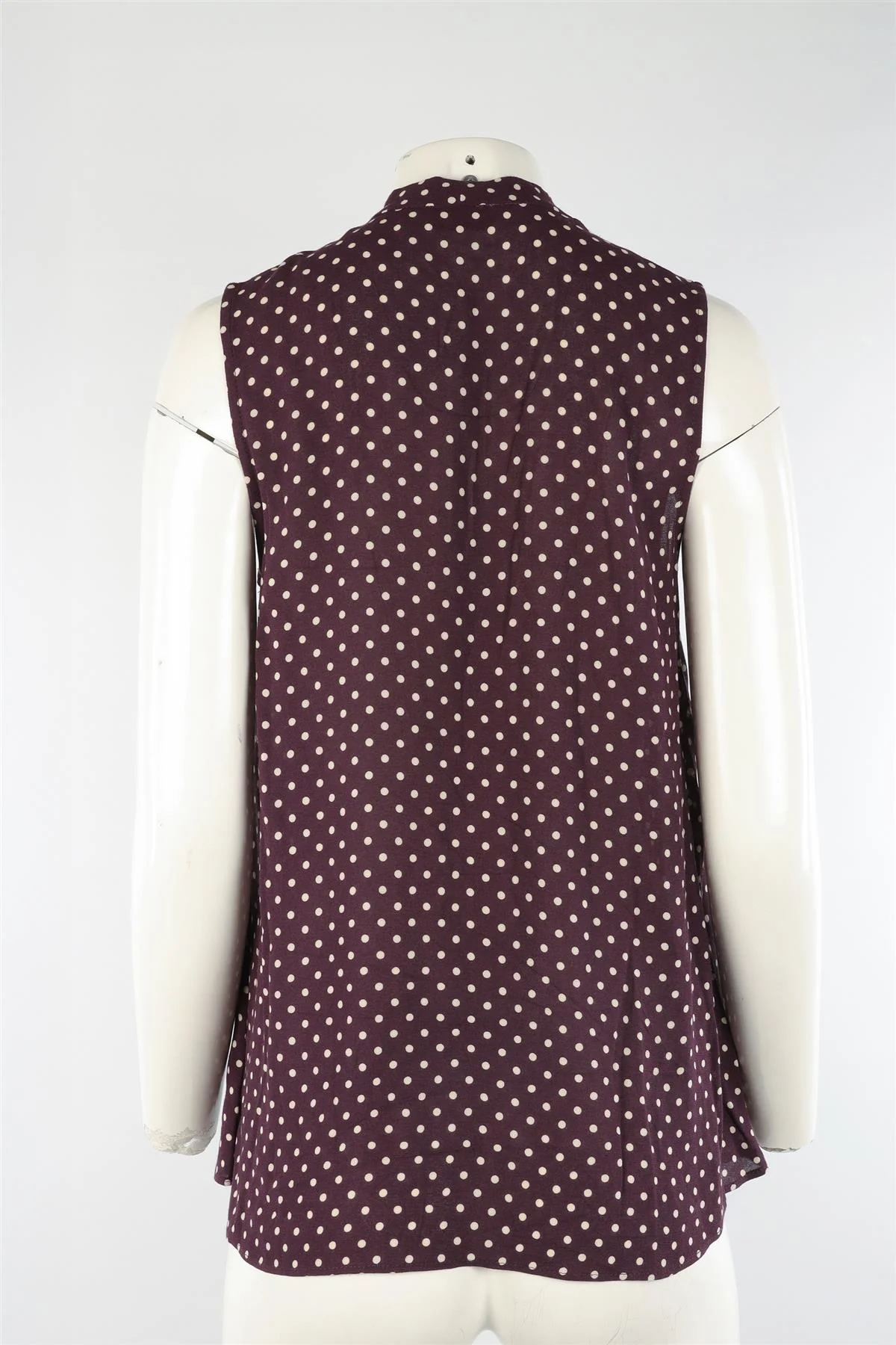 ZIMMERMANN PURPLE CREPE TOP UK 8 - Image 4