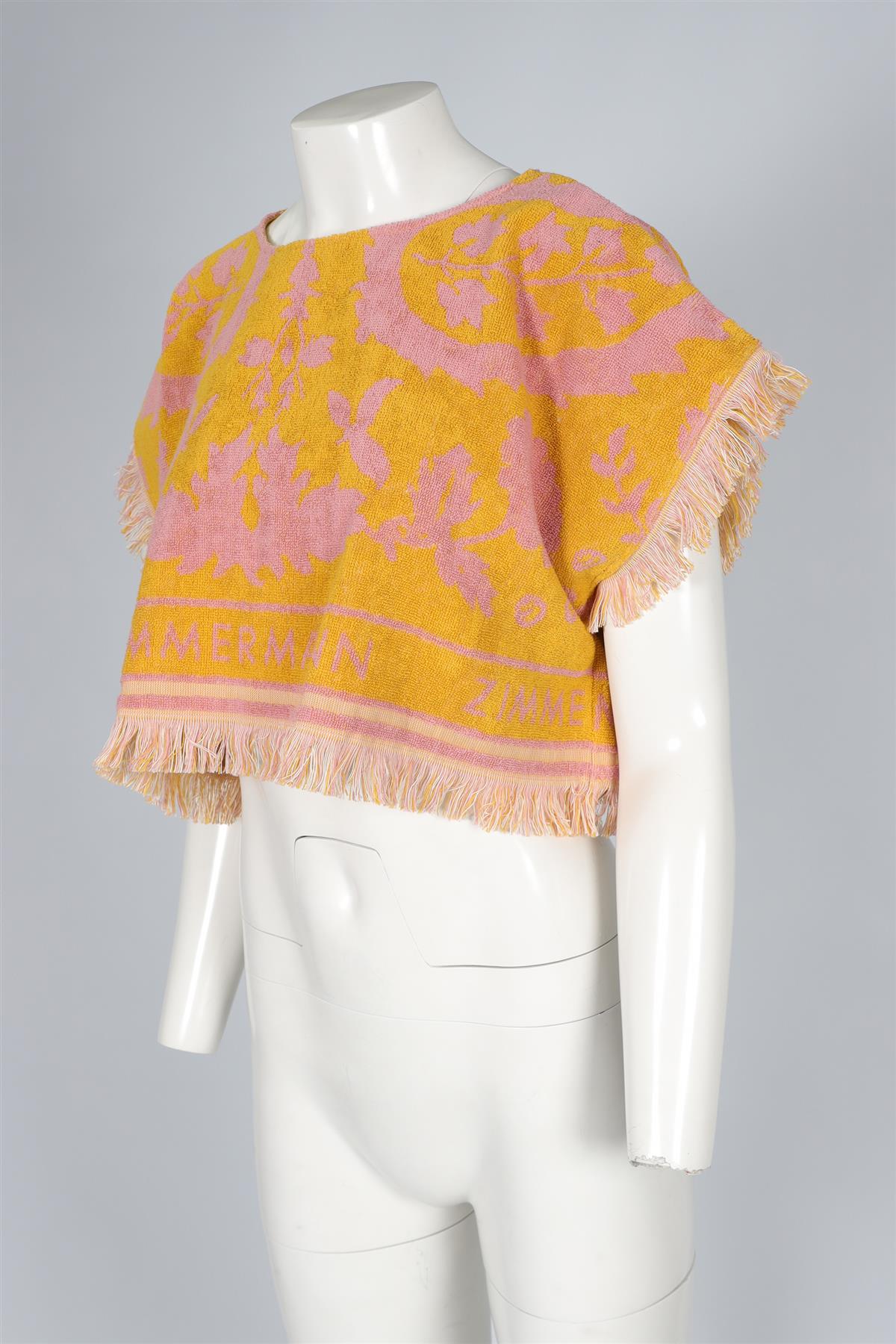 ZIMMERMANN YELLOW COTTON TOP UK 14 - Image 3