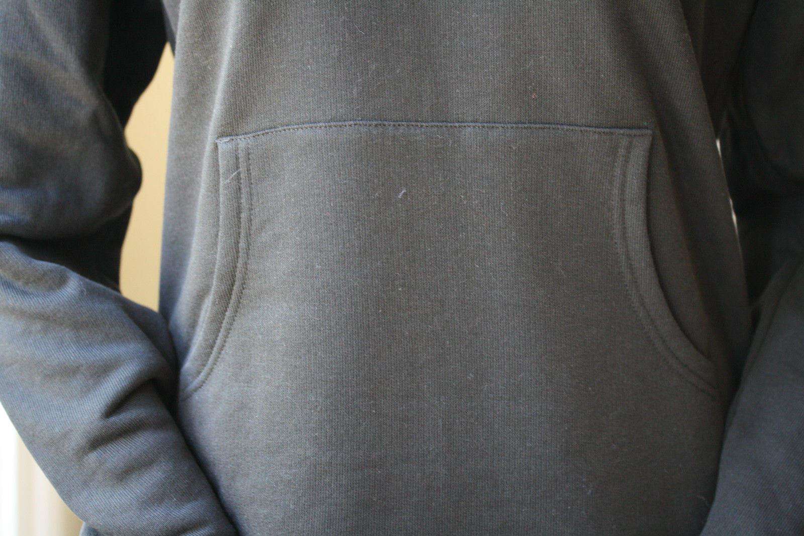 ZOE KARSSEN BASIC BLACK TE HOODIE SMALL - Image 2