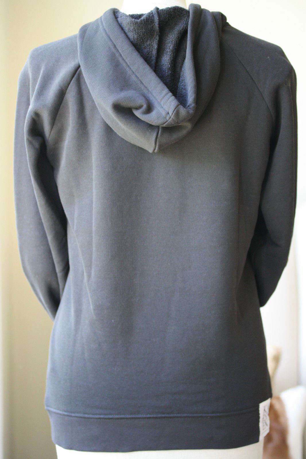 ZOE KARSSEN BASIC BLACK TE HOODIE SMALL - Image 8